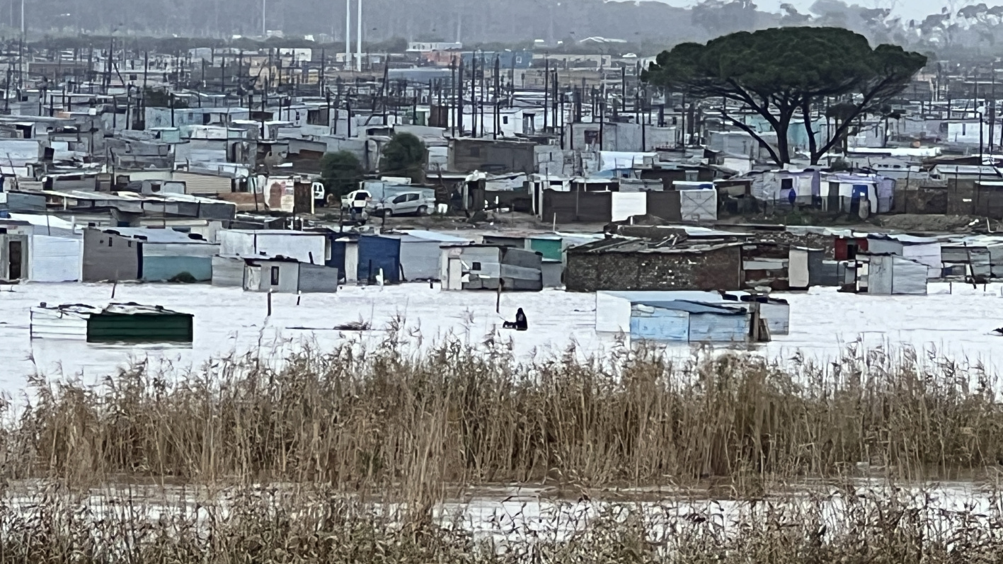 Blankets and food needed in Cape Town’s flooded informal settlements